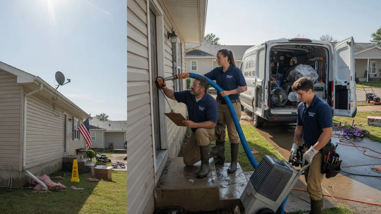 Ceiling Water Damage Restoration in Chenango Forks, NY near me